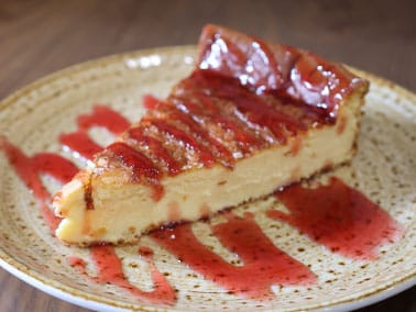 Tarta de queixo ó forno